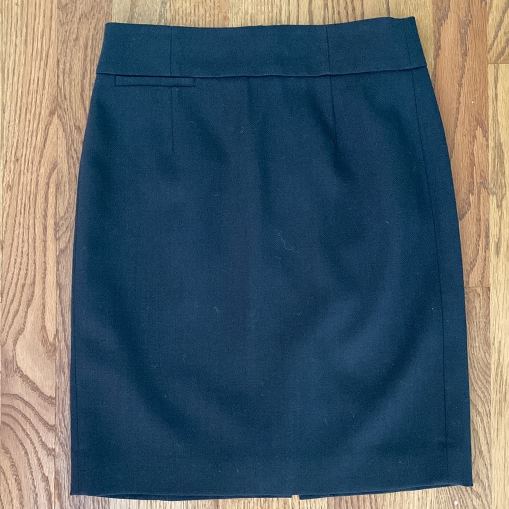 J.Crew wool pencil skirt